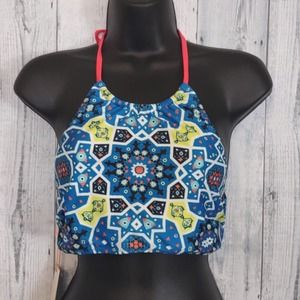 MinkPink Swim Gypsanna Apron Bikini Top Large